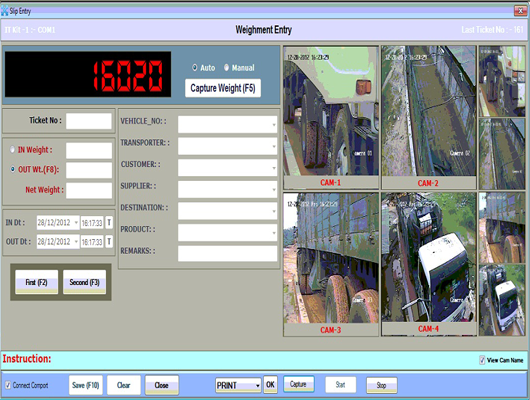 CCTV Weighbridge Software