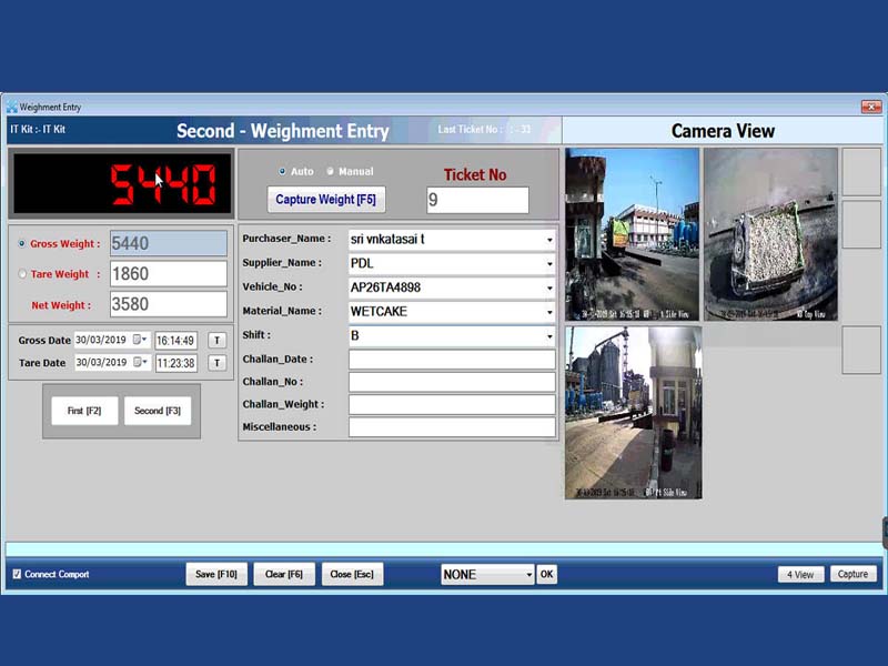 Free Weighbridge Software screenshot