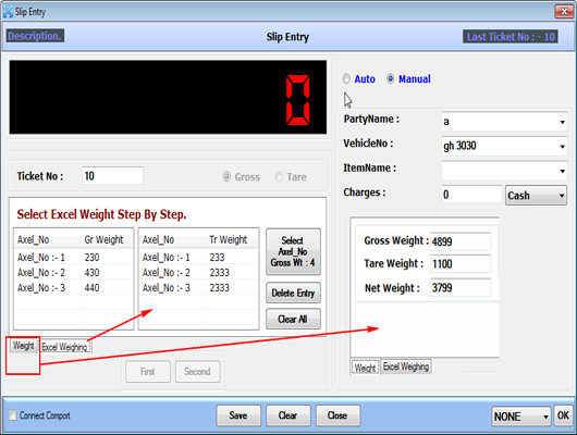 Axcel Weighbridge Software