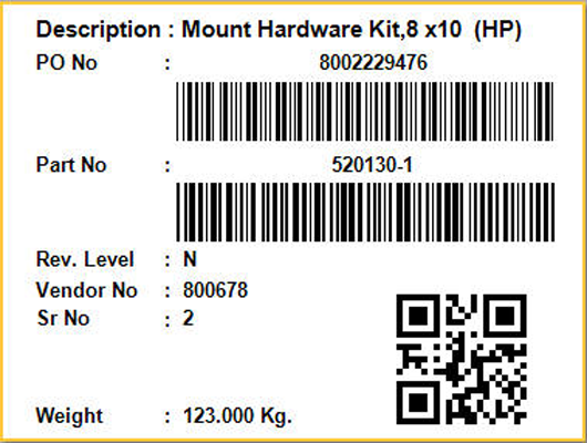 Barcode Label Printing