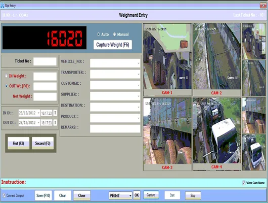 CCTV Weighbridge Software